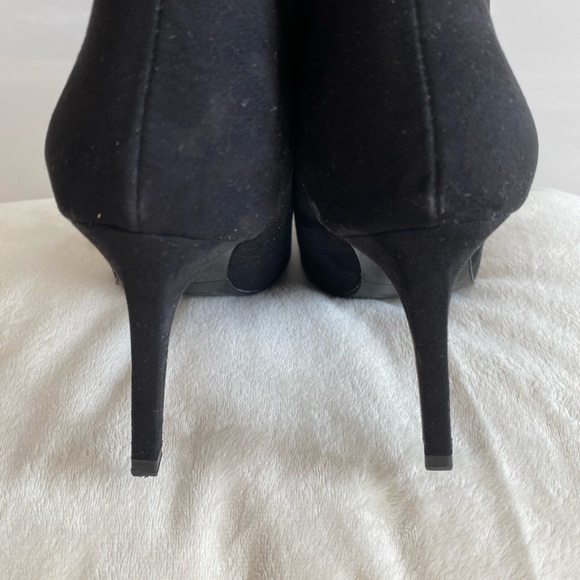 Zara Black suede booties Brand New - Picture 3 of 5